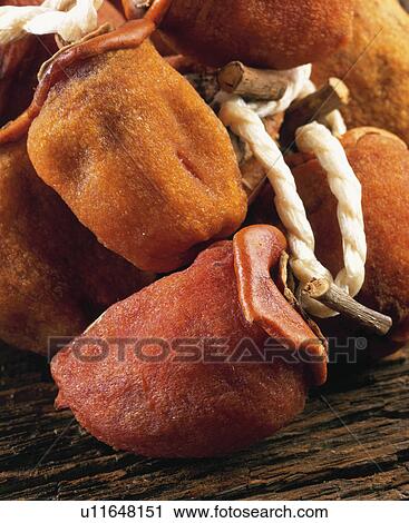 Stock Image - Dried Persimmon. Fotosearch