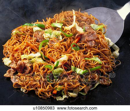 Fried Noodles View Large Photo Image Stock Image - Fried Noodles. Fotosearch