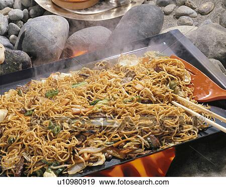 Stock Photo - Fried Noodles. Fotosearch
