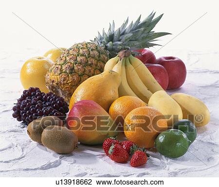 Stock Image - Fruit Set. Fotosearch
