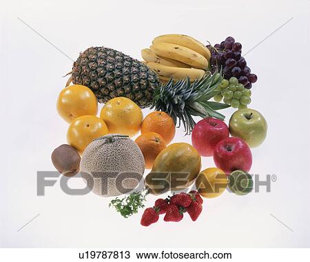 Stock Image - Fruit Set. Fotosearch