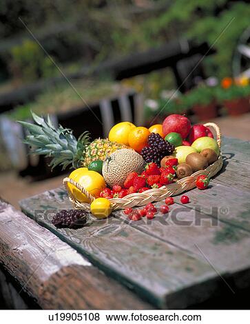 Stock Photo - Fruit Set. Fotosearch