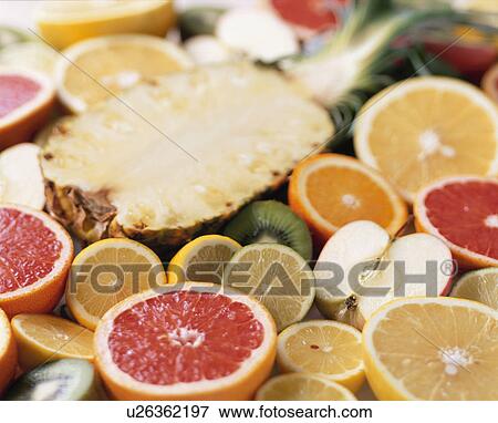 Stock Photo - Fruit Set. Fotosearch