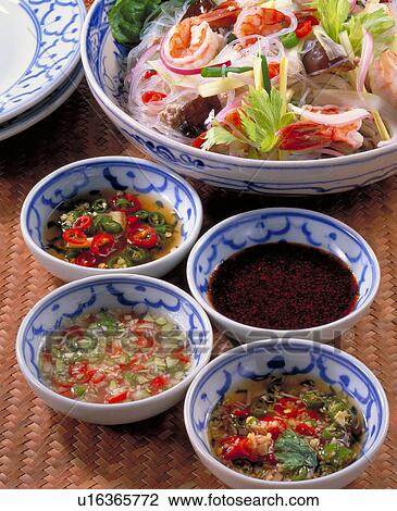 Stock Image - Gelatin Noodle Salad. Fotosearch