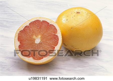 Stock Image - Grapefruit, Ruby,. Fotosearch