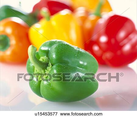 Stock Photo - Green Pepper. Fotosearch