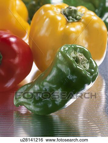 Green Pepper View Large Photo Image Stock Photograph - Green Pepper. Fotosearch