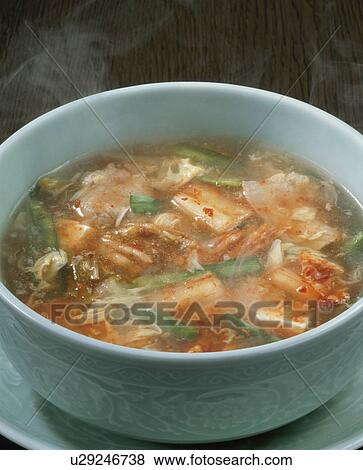 Stock Photo - Kimchi Soup. Fotosearch