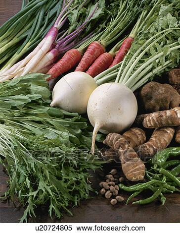 Stock Photography - Kyoto Vegetable Set. Fotosearch