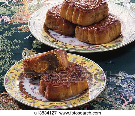 Stock Photo - Moon Cake. Fotosearch