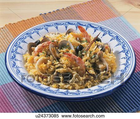 Paella View Large Photo Image Stock Photography - Paella. Fotosearch