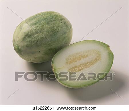 Stock Image - Papaya Melon. Fotosearch