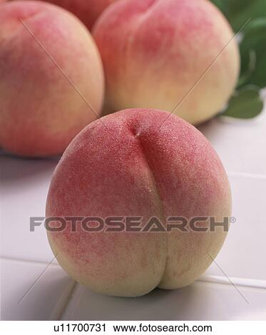 Stock Image - Peach, Hakuho,. Fotosearch
