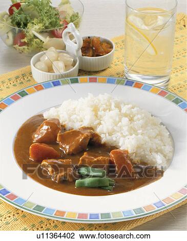 Stock Image - Pork Curry. Fotosearch