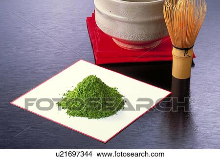 Powdered Green Tea View Large Photo Image Picture - Powdered Green Tea. Fotosearch