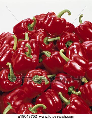 Stock Image - Red Bell Pepper. Fotosearch