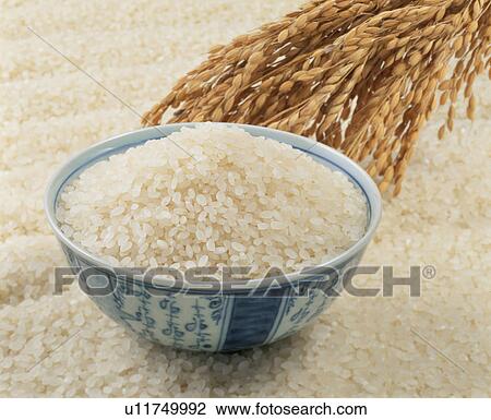 Stock Image - Rice. Fotosearch
