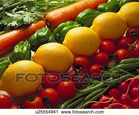 Stock Image - Salad Vegetables. Fotosearch
