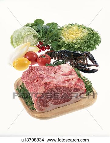 Sirloin Beef, Homard View Large Photo Image Picture - Sirloin Beef, Homard. Fotosearch