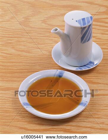 Stock Image - Soy Sauce. Fotosearch