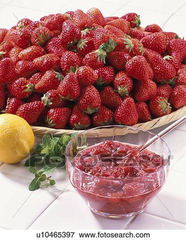 Stock Photo - Strawberry Jam. Fotosearch