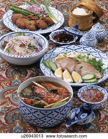 Thai Food View Large Photo Image Stock Image - Thai Food. Fotosearch