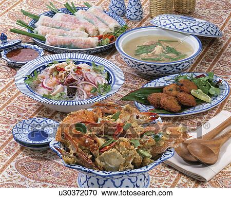 Thai Food View Large Photo Image Stock Image - Thai Food. Fotosearch
