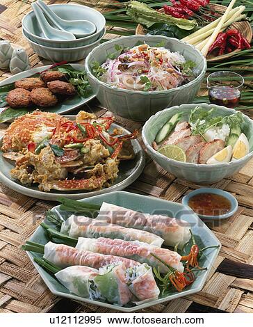 Thai Food View Large Photo Image Stock Photography - Thai Food. Fotosearch