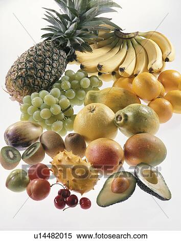 Tropical Fruit Set View Large Photo Image Stock Photography - Tropical Fruit Set. Fotosearch