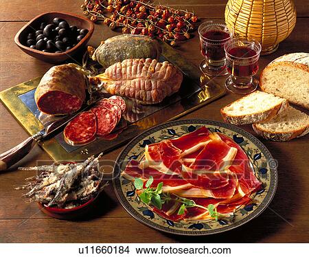 Picture - Uncured Ham. Fotosearch