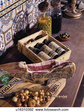 Stock Image - Uncured Ham. Fotosearch
