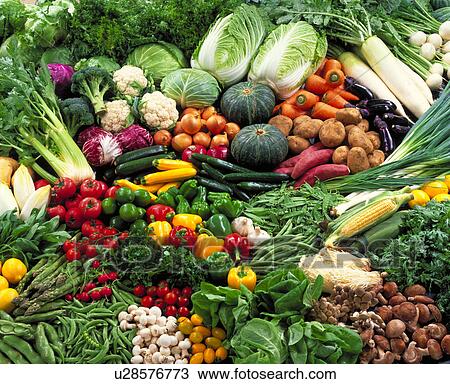 Stock Image - Vegetable Set. Fotosearch