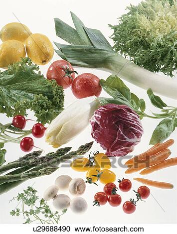 Vegetable Set View Large Photo Image Stock Image - Vegetable Set. Fotosearch