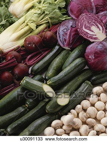 Stock Image - Vegetable Set. Fotosearch