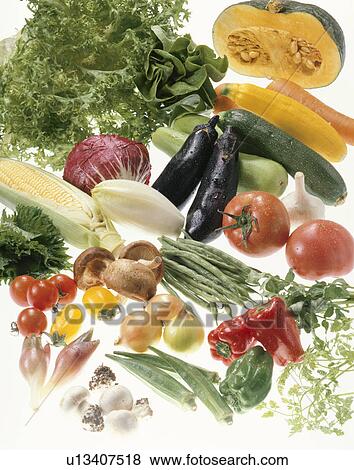 Vegetable Set View Large Photo Image Stock Photo - Vegetable Set. Fotosearch