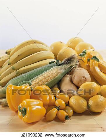 Stock Image - Vegetables, Fruits. Fotosearch