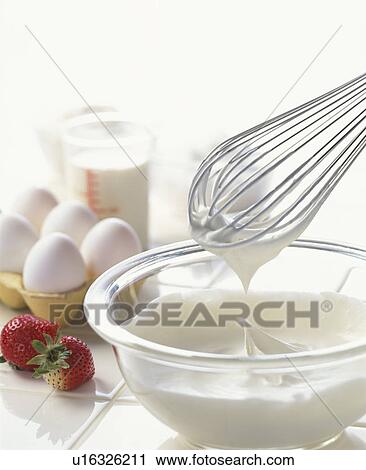 Stock Image - Whipped Cream. Fotosearch