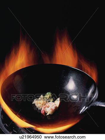 Wok And Fire View Large Photo Image Stock Image - Wok And Fire. Fotosearch