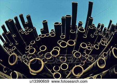 Drill Pipe View Large Photo Image Stock Photo - Drill Pipe. Fotosearch