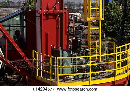Drill Site Equipment View Large Photo Image Stock Photo - Drill Site Equipment. Fotosearch