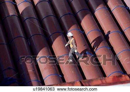 Offloading Pipe from Cargo Ship View Large Photo Image Stock Image - Offloading Pipe from Cargo Ship. Fotosearch