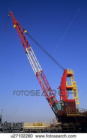 Offshore Oil Drilling Rig Crane View Large Photo Image Stock Image - Offshore Oil Drilling Rig Crane. Fotosearch