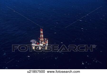 Offshore Oil Drilling Rig View Large Photo Image Stock Image - Offshore Oil Drilling Rig . Fotosearch