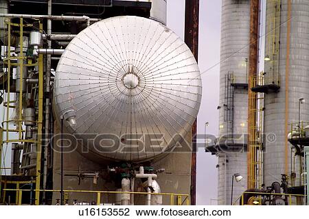 Oil Refinery Columns View Large Photo Image Stock Image - Oil Refinery Columns. Fotosearch