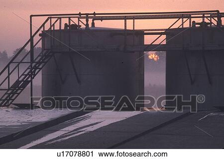 Oilfield Storage Tanks View Large Photo Image Stock Image - Oilfield Storage Tanks. Fotosearch