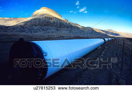 Pipeline Construction View Large Photo Image Stock Image - Pipeline Construction. Fotosearch