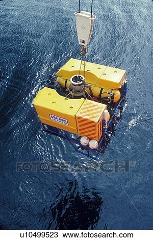 ROV Deployed in North Sea View Large Photo Image Stock Image - ROV Deployed in North Sea. Fotosearch