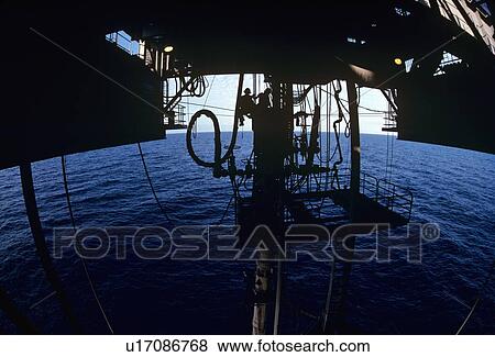 Semisubmersible Moonpool View Large Photo Image Stock Photo - Semisubmersible Moonpool. Fotosearch