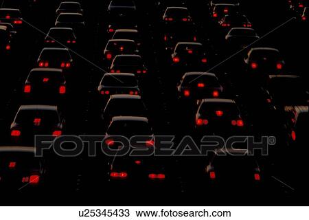 Tail Lights on Highway View Large Photo Image Stock Image - Tail Lights on Highway. Fotosearch