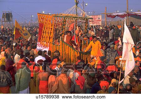 Stock Photo - 2001, flowers, dignitaries, float, parade, party. Fotosearch